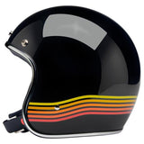 Biltwell Bonanza Helmet - Gloss Black Spectrum