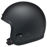 Biltwell Bonanza Helmet - Flat Black Factory