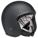 Biltwell Bonanza Helmet - Flat Black Factory