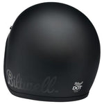 Biltwell Bonanza Helmet - Flat Black Factory