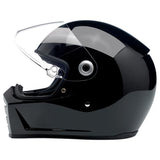 Biltwell Lane Splitter Helmet - Gloss Black