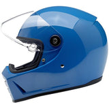 Biltwell Lane Splitter Helmet - Gloss Tahoe Blue