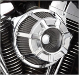 Arlen Ness Inverted Series Air Cleaner Kit Beveled Chrome