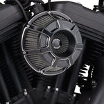 Arlen Ness Inverted Series Air Cleaner Kit Beveled Black