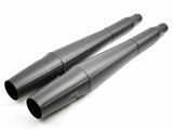 Thunder Header Slip-on Mufflers Black For Touring Models