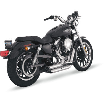 Vance & Hines Shortshots Staggered in Chrome For Sportster