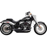 Vance & Hines 2-2 Shortshots Staggered Black Exhaust