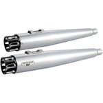 MagnaFlow Slip-on Mufflers Deep Cut Chrome/Black Tip