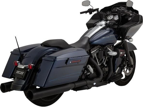 Vance & Hines Oversized 450 Slip-On Black Mufflers