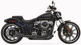 Bassani Exhaust System Road Rage III 2-Into-1 in Black Finish