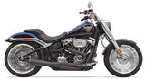 Bassani Exhaust System Road Rage III 2-Into-1 in Black Finish