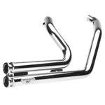 Arlen Ness MagnaFlow Lowdown 2-2 Chrome For Sportster