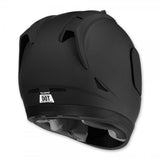 Icon Alliance Dark Full Face Helmet - Solid Dark