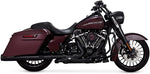 Vance & Hines Oversized 450 Slip-On Black Mufflers