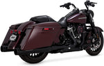 Vance & Hines Oversized 450 Slip-On Black Mufflers