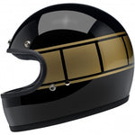 Biltwell Gringo ECE Helmet - Gloss Black Holeshot