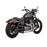 Vance & Hines Exhaust 2 into 1 Competitions Series Brush Stainless