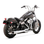 Vance & Hines Pro-Pipe HS 2 into 1 Chrome For Dyna Models