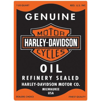 Harley-Davidson® Oil Can Sign