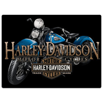 Harley-Davidson® Old Blue Tin Sign