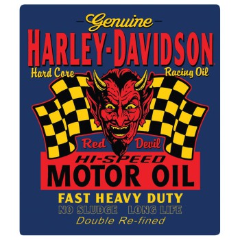 Harley-Davidson® Red Hot Tin Sign