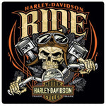 Harley-Davidson® Ride Bone Tin Sign