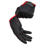 Biltwell Men's Moto Gloves - Black/Red