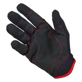 Biltwell Men's Moto Gloves - Black/Red