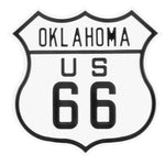 Route 66 Oklahoma Street Sign