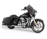 Rinehart Black 4" Slip-On Mufflers For Touring Models