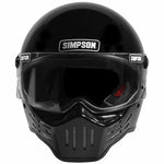 Simpson M30 Bandit Helmet - Gloss Black