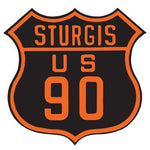 Harley-Davidson® Sturgis US 90 Die Cut Tin Sign