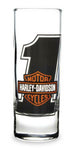 Harley-Davidson® #1 B&S Tall Shot Glass