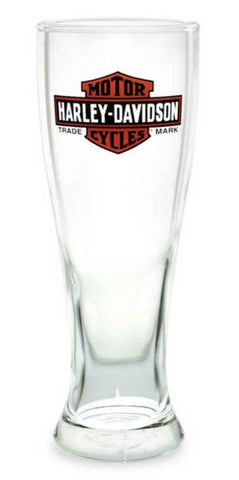 Harley-Davidson® Long B&S Pilsner Glass