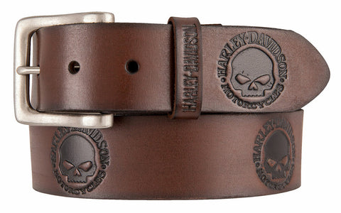 Harley-Davidson® Men's Embossed Willie's Belt