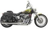 Bassani Chrome Long 2-1 Road Rage Exhaust System For Softail