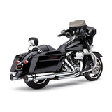 Cobra Race Pro Slip On Mufflers In Chrome For Touring Models