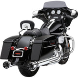 Cobra Race Pro Slip On Mufflers In Chrome For Touring Models