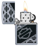 Zippo Harley-Davidson® Satin Chrome