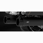 MagnaFlow Slip-on Mufflers Snip Black For Touring Models