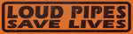 Harley-Davidson® Loud Pipes Marker Tin Sign