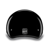 Daytona D.O.T. Skull Cap Jr - Hi-Gloss Black