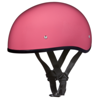 Daytona D.O.T. Skull Cap - Gloss Pink