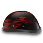 Daytona Eagle - Skull Flames Red