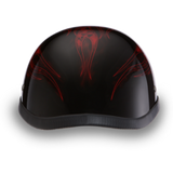 Daytona Eagle - Skull Flames Red