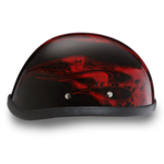 Daytona Eagle - Skull Flames Red