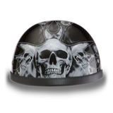 Daytona Eagle - Skull Flames Silver